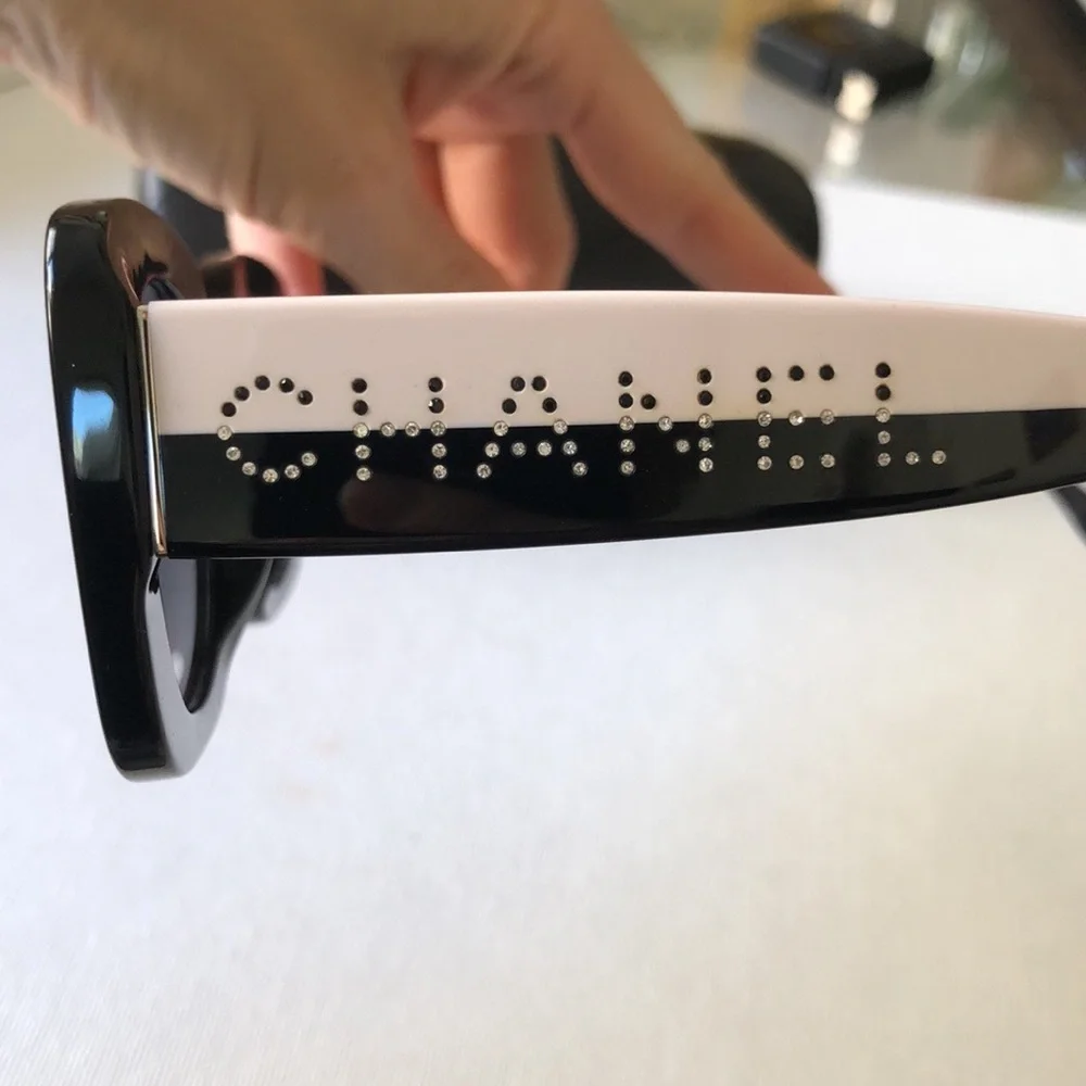 Chanel Black Oversized Square Women's sunglasses CH5563B